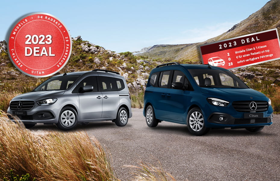 2023 Deal Mercedes-Benz Citan und T-Klasse 2023 Deal Mercedes-Benz Citan und T-Klasse