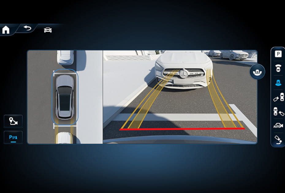 360° Kamera Bildschirm 