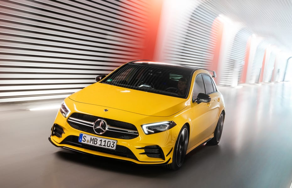 AMG Yellow Night Edition – gelbe Highlights für CLA