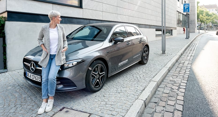 Mercedes-Benz A-Klasse Hybrid Ladevorgang Mercedes-Benz A-Klasse Hybrid Ladevorgang