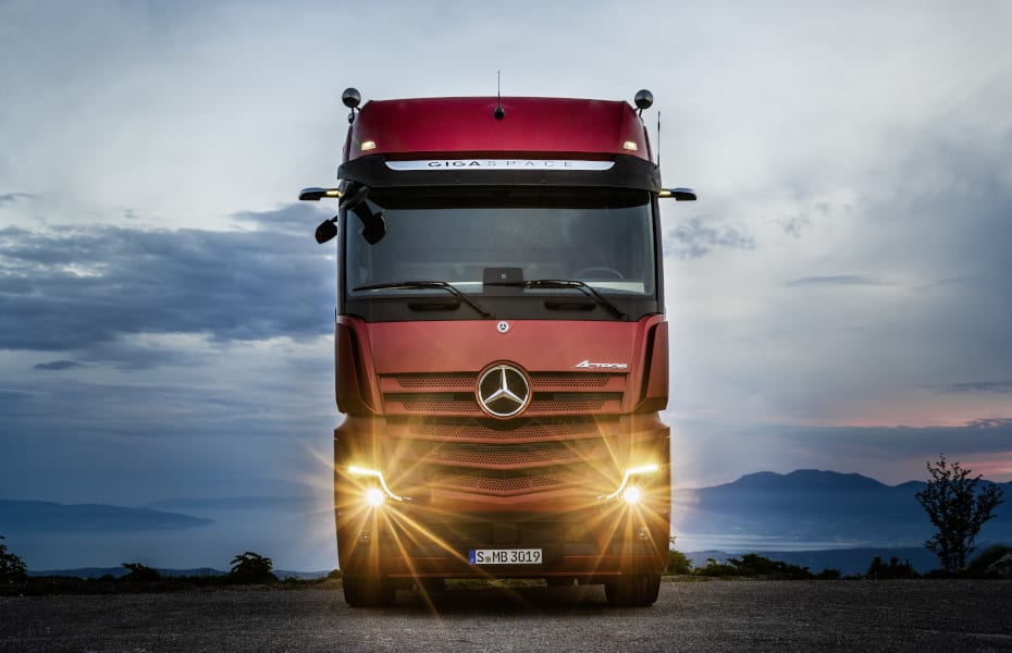 Mercedes-Benz Actros Exterieur Mercedes-Benz Actros Exterieur