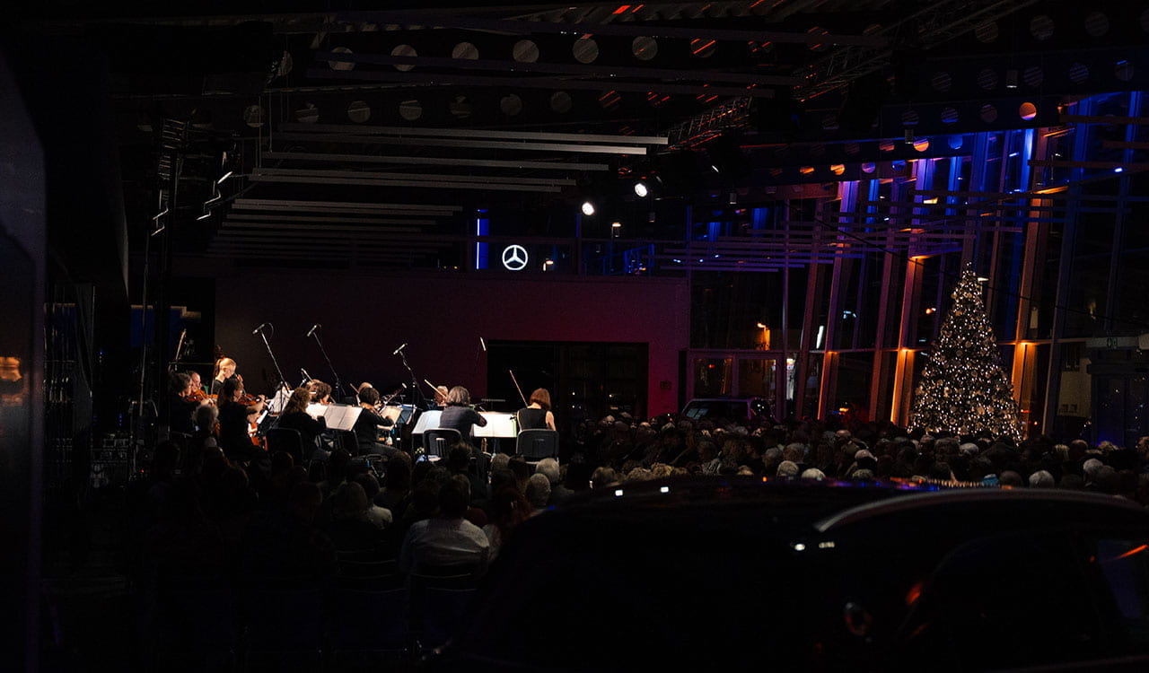 Kammerorchester auf der Bühne 