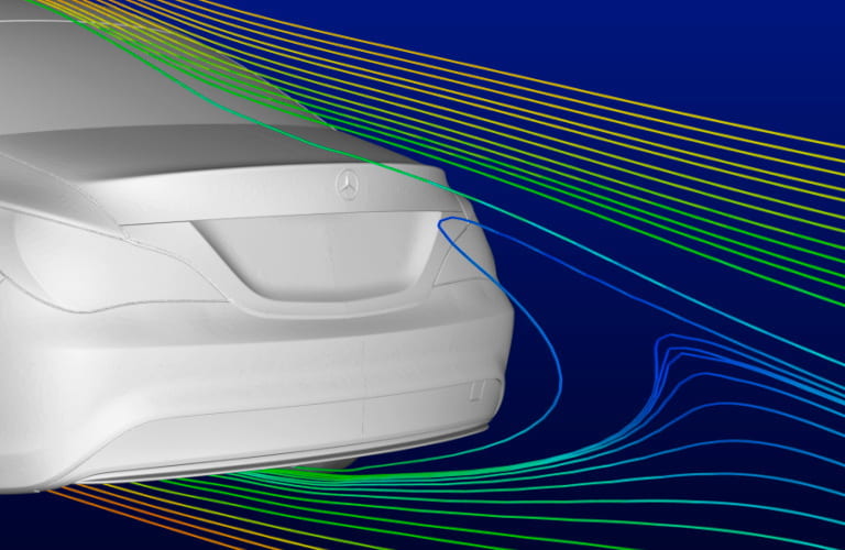Aerodynamik Blue Efficiency Mercedes-Benz Aerodynamik Blue Efficiency Mercedes-Benz