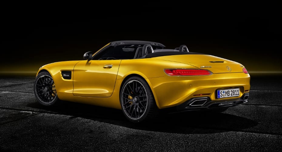 Mercedes-AMG GT S Roadster, Exterieur: AMG solarbeam, AMG Carbon Paket Exterieur Mercedes-AMG GT S Roadster, Exterieur: AMG solarbeam, AMG Carbon Paket Exterieur