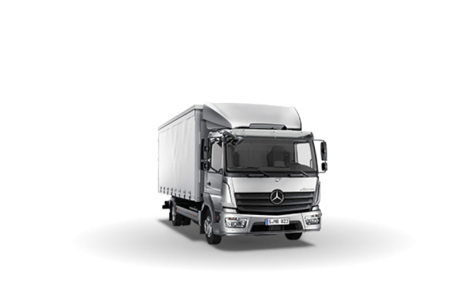 Mercedes-Benz Atego verlässt die Werkshalle