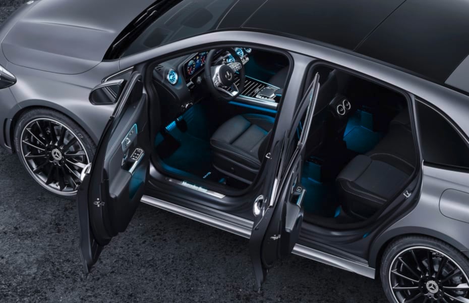 Ausstiegswarner-Assistent von Mercedes-Benz Ausstiegswarner-Assistent von Mercedes-Benz