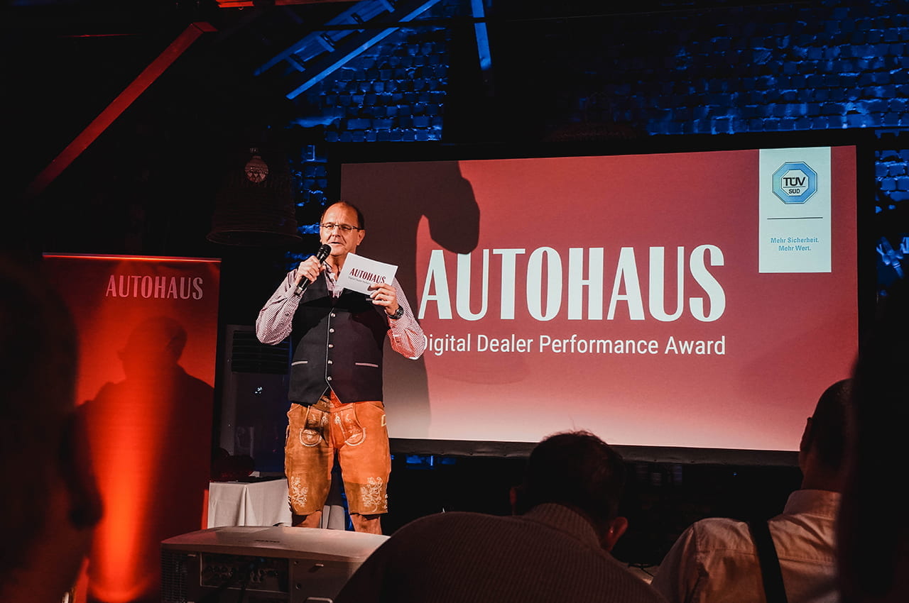  AUTOHAUS-Chefredakteur Ralph M. Meunzel führte durch die Veranstaltung.