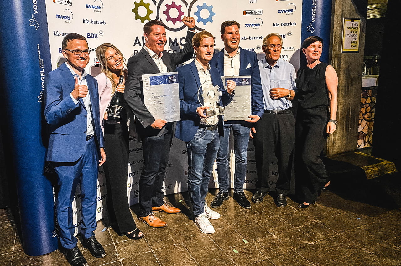 Gewinner des Automotive Business Awards 2022 in der Kategorie Service