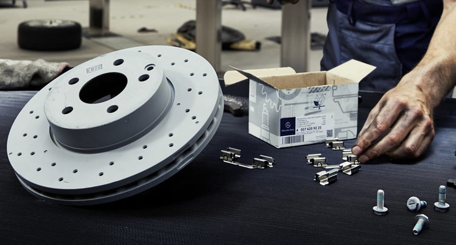 Bremsklotz vorne Mercedes-Benz Bremsklotz vorne Mercedes-Benz