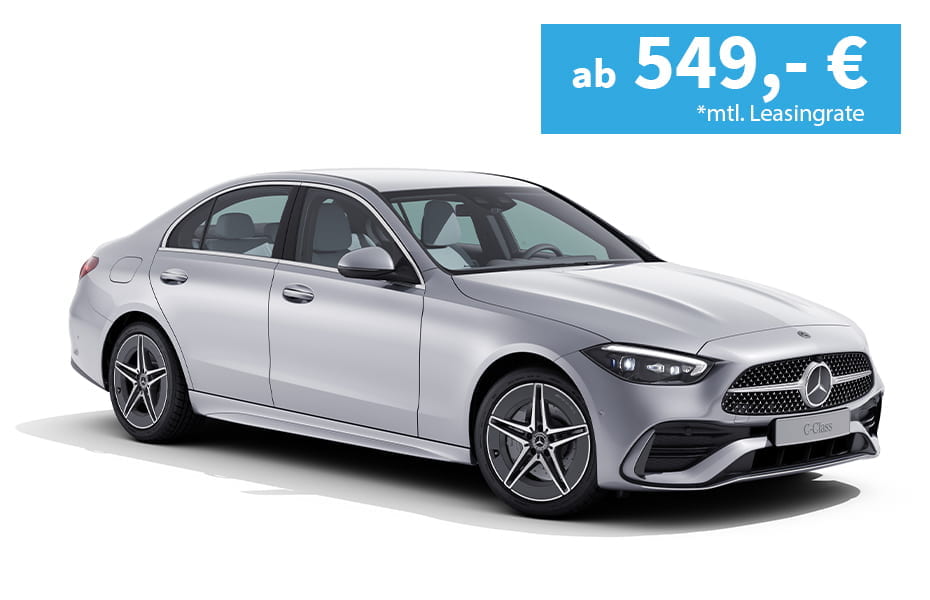 Leasingangebot für die Mercedes-Benz C-Klasse Limousine Leasingangebot für die Mercedes-Benz C-Klasse Limousine