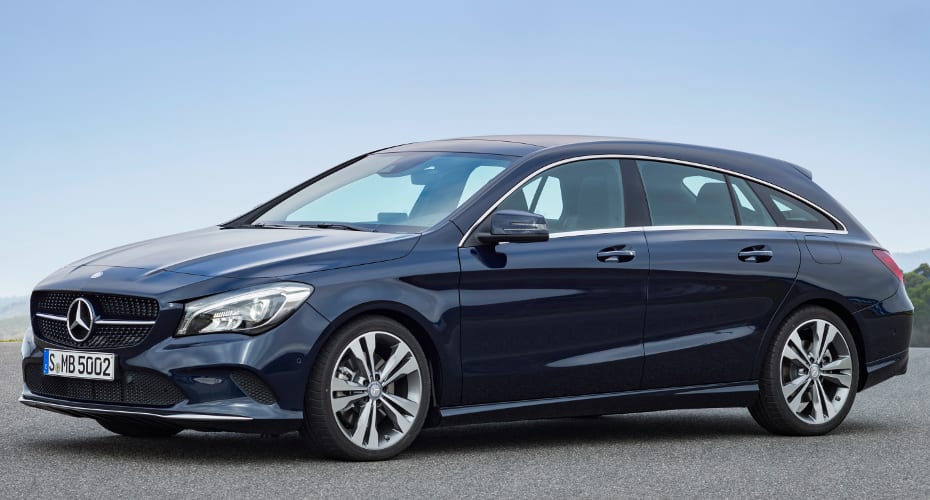 Front des Mercedes-Benz CLA Shooting Brake