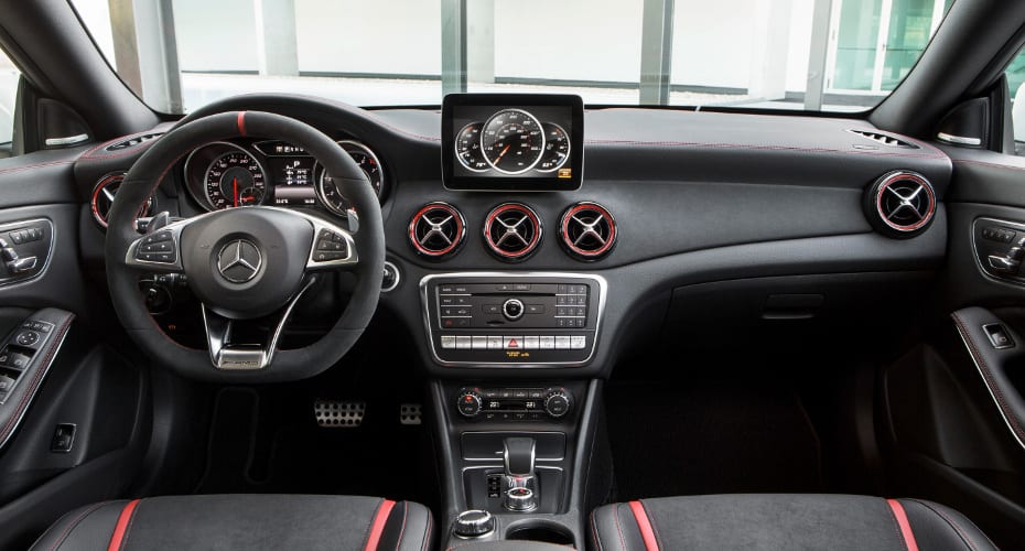 Interieur des Mercedes-Benz CLA Shooting Brake