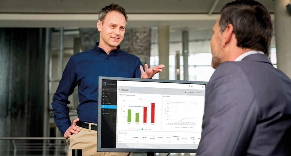 Connect Business bei Kunzmann Überwachung von CO2-Emissionen Connect Business bei Kunzmann Überwachung von CO2-Emissionen