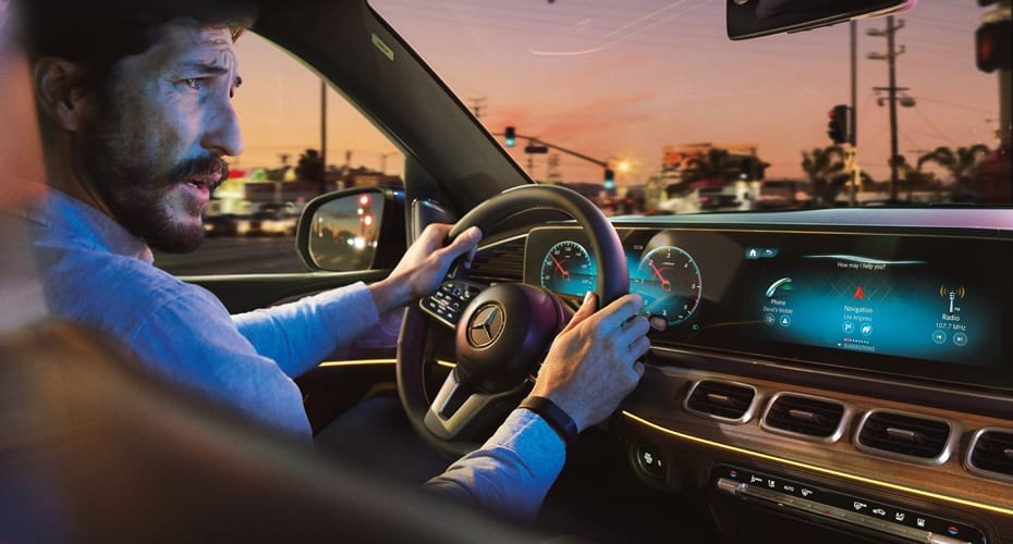 Cockpit des Mercedes-Benz GLE SUV (V167) Cockpit des Mercedes-Benz GLE SUV (V167)