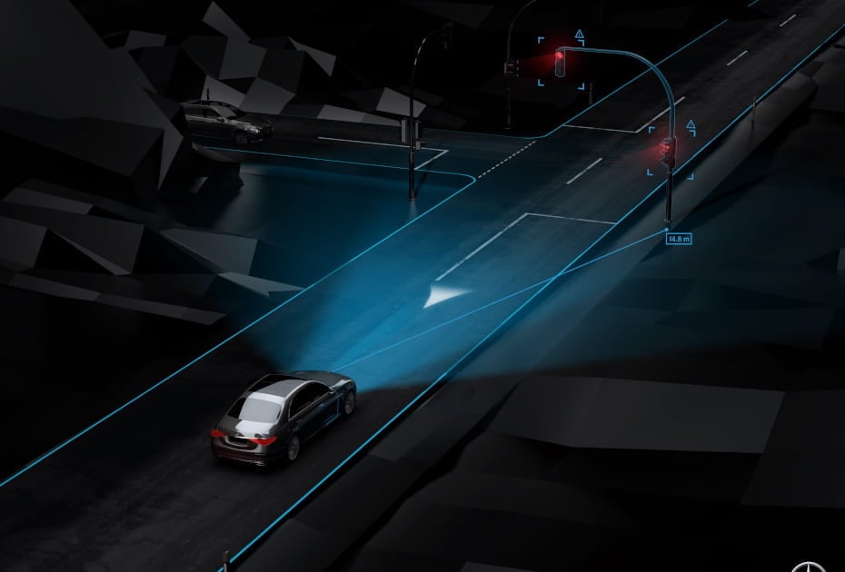 Digital Light Mercedes-Benz Projektion Digital Light Mercedes-Benz Projektion