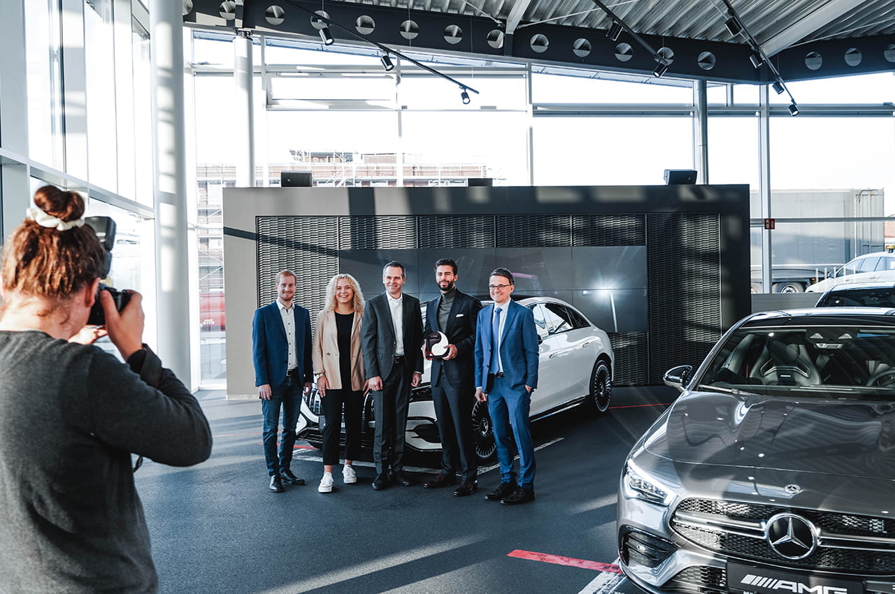 Gruppenbild: Marten Kalmbach, Natalie Lang, Sascha Stößel, Moritz Kemmerer, Karl Diehm (v. l. n. r.)