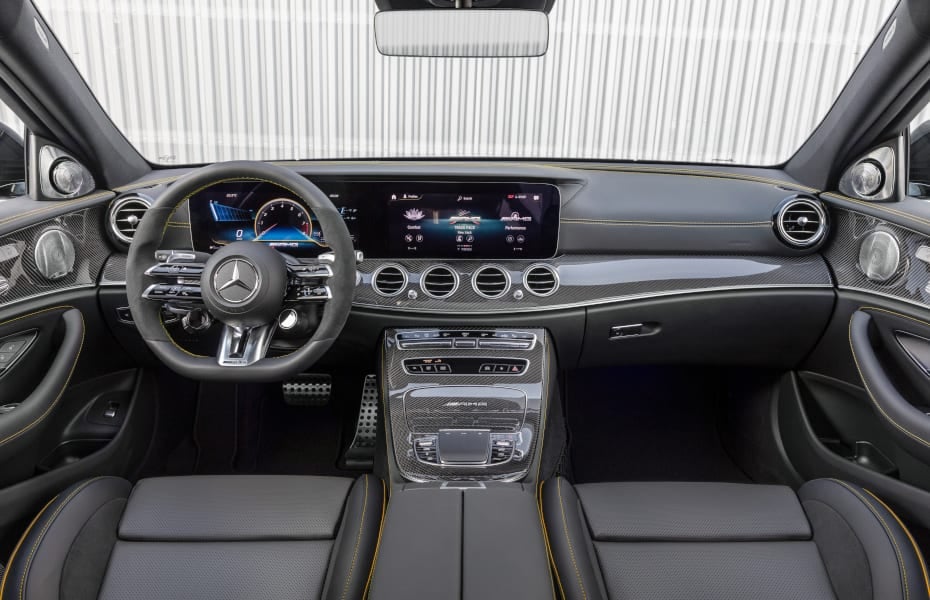 Mercedes-AMG E 63 S 4MATIC+ Limousine, Interieur: Leder Nappa silbergrau pearl Mercedes-AMG E 63 S 4MATIC+ Limousine, Interieur: Leder Nappa silbergrau pearl