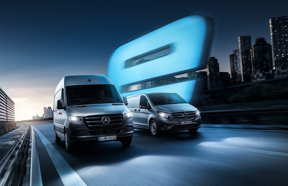 Mercedes-Benz Transporter Elektro-Gewerbeleasing Mercedes-Benz Transporter Elektro-Gewerbeleasing