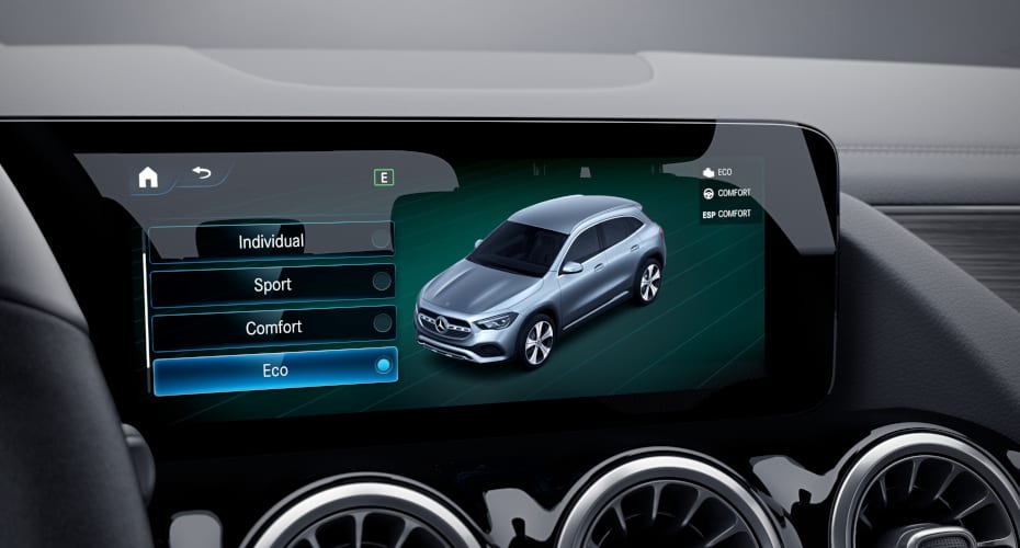 Dynamic Select in Mercedes-Benz GLA