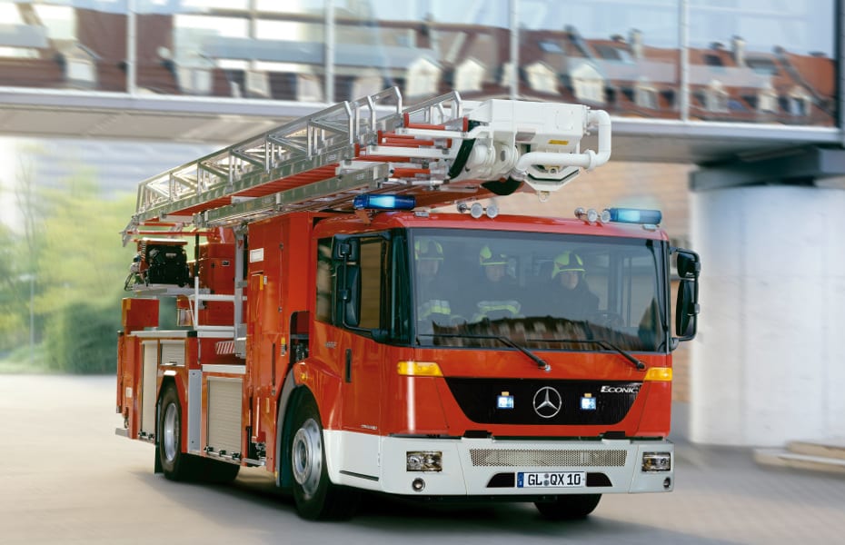 Mercedes-Benz Econic; Feuerwehrfahrzeug Mercedes-Benz Econi als Feuerwehrfahrzeug