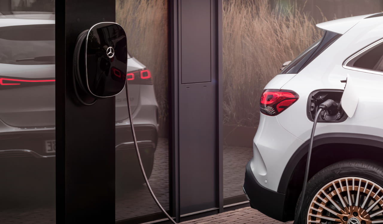Mercedes-Benz EQA Ladestation