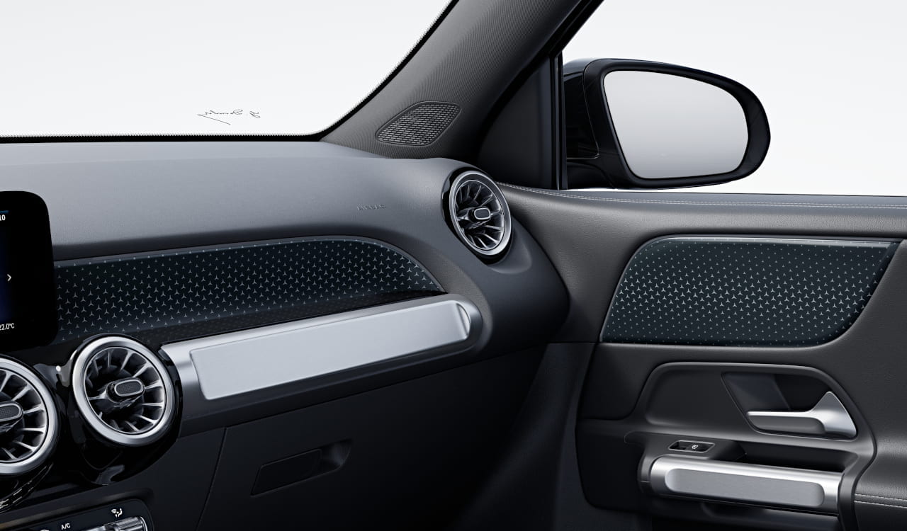 Mercedes-Benz EQB Interieur Zierelemente