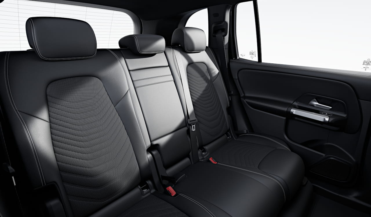 Mercedes-Benz EQB Interieur Rücksitzbank