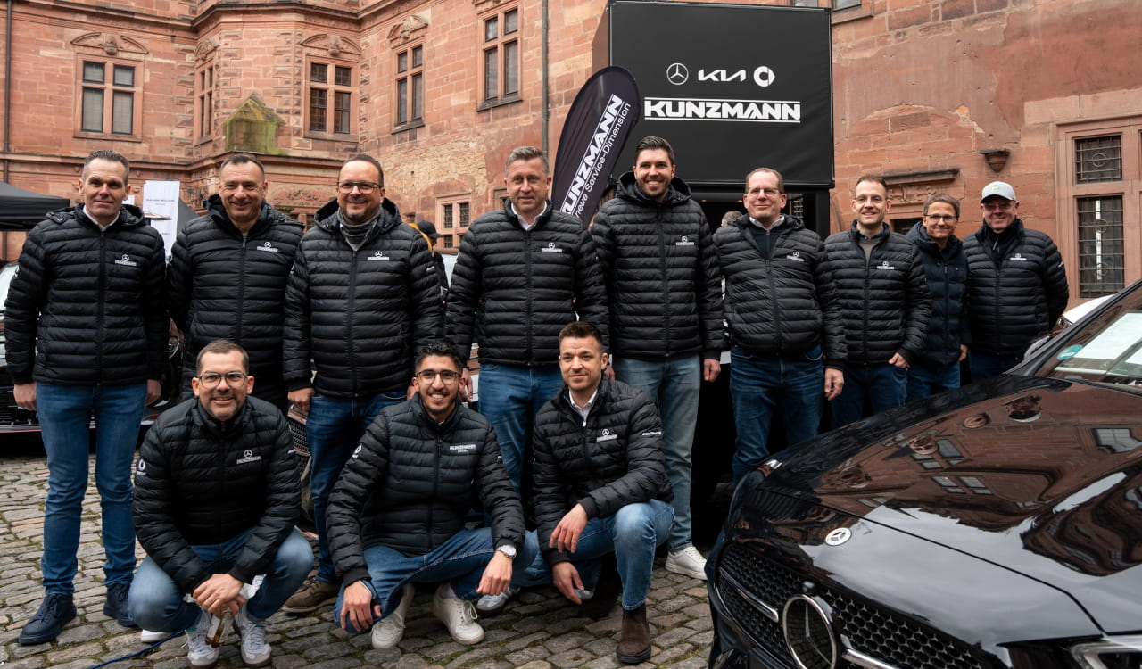 Kunzmann Verkäufer-Team auf der Mobilia 2026 in Aschaffenburg