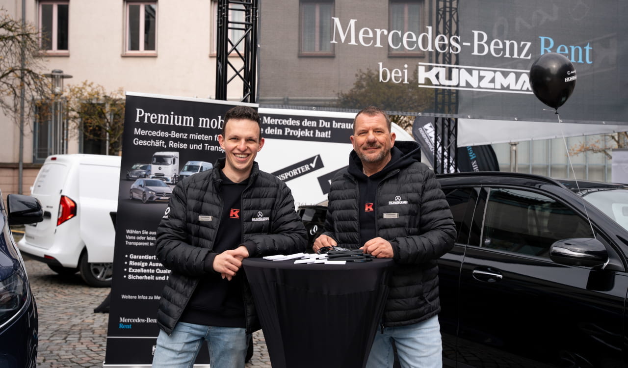 MB Rent Kunzmann Team auf der Mobilia 2026 in Aschaffenburg