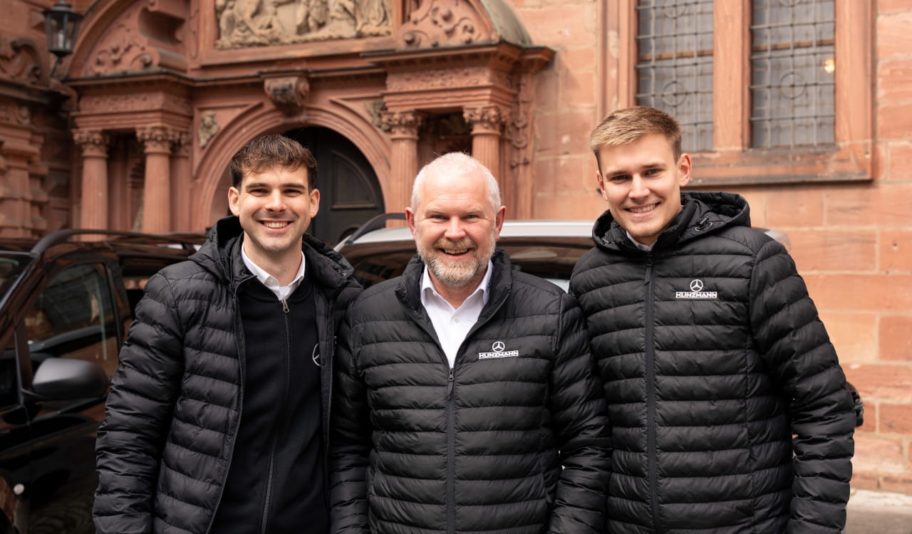 Kunzmann Mercedes-Benz Transporter Team auf der Mobilia 2026 in Aschaffenburg