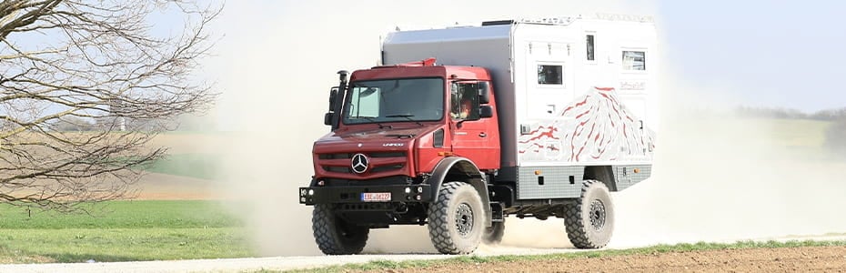 Gebrauchtes Mercedes-Benz Unimog Wohnmobil