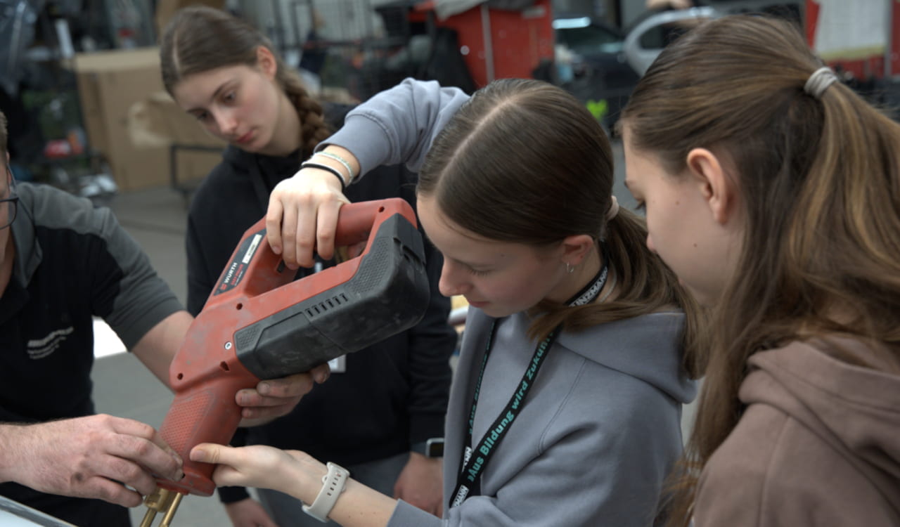 Girls´ Day im Autohaus Kunzmann