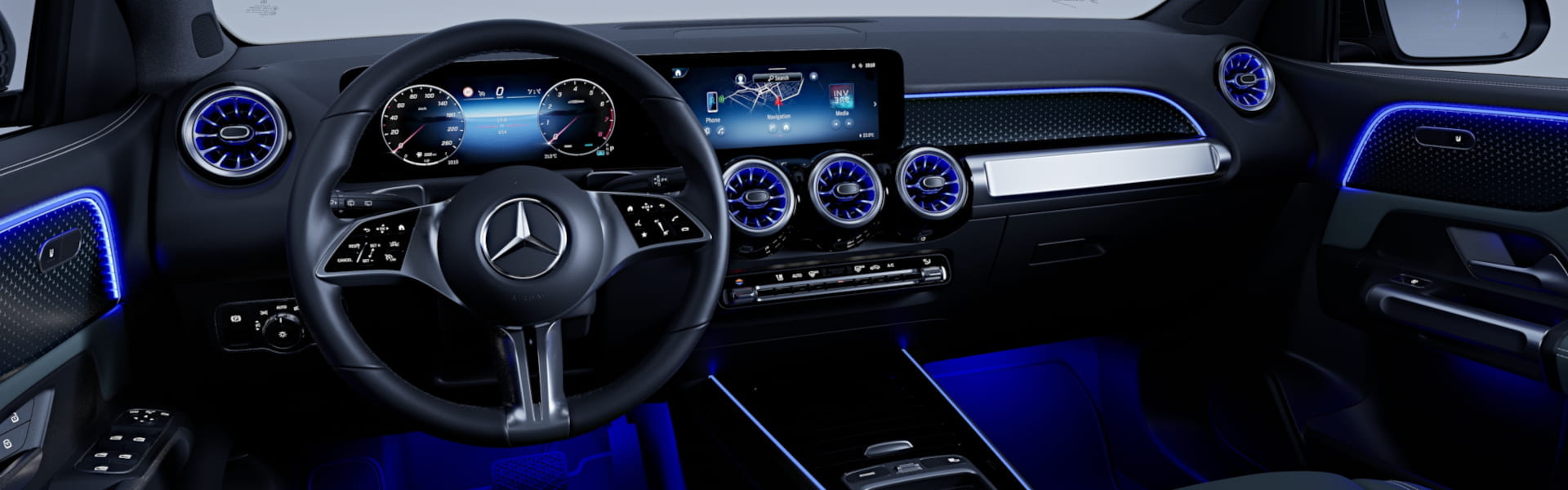 Mercedes-Benz GLB Interieur Ambiente