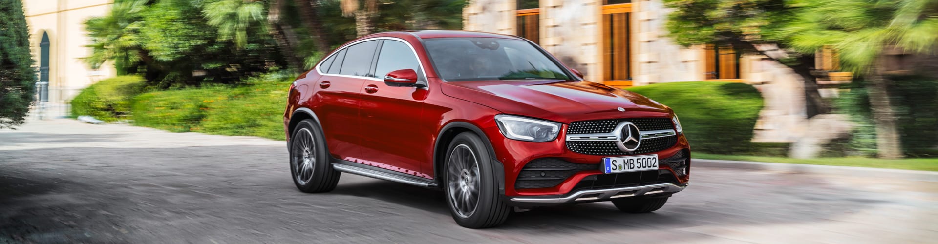 Front des Mercedes-Benz GLC Coupé Facelift 2019