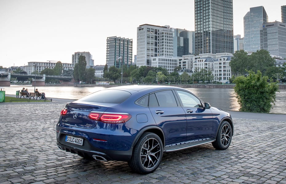 Mercedes-Benz GLC Coupé, Heck