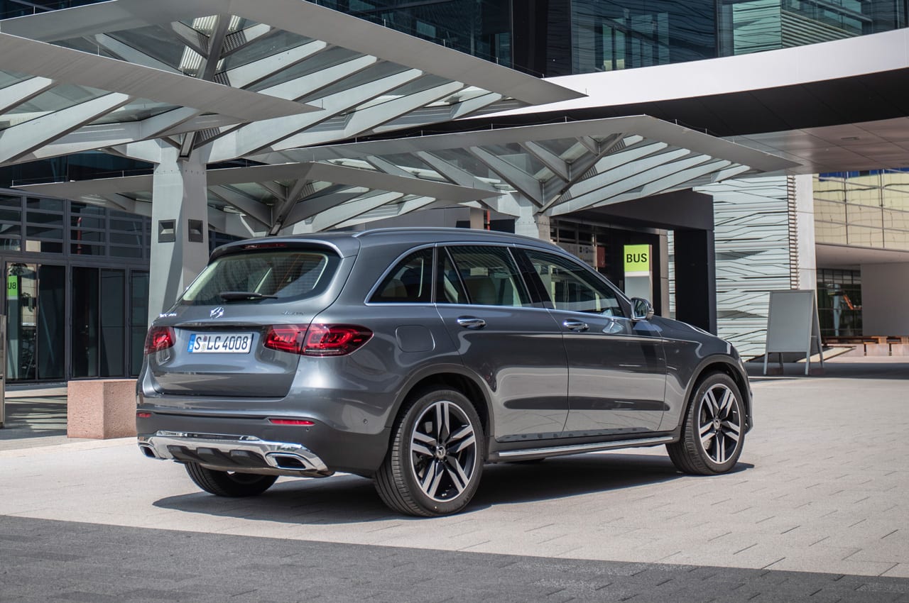 Mercedes-Benz GLC Facelift 2019, Heckansicht
