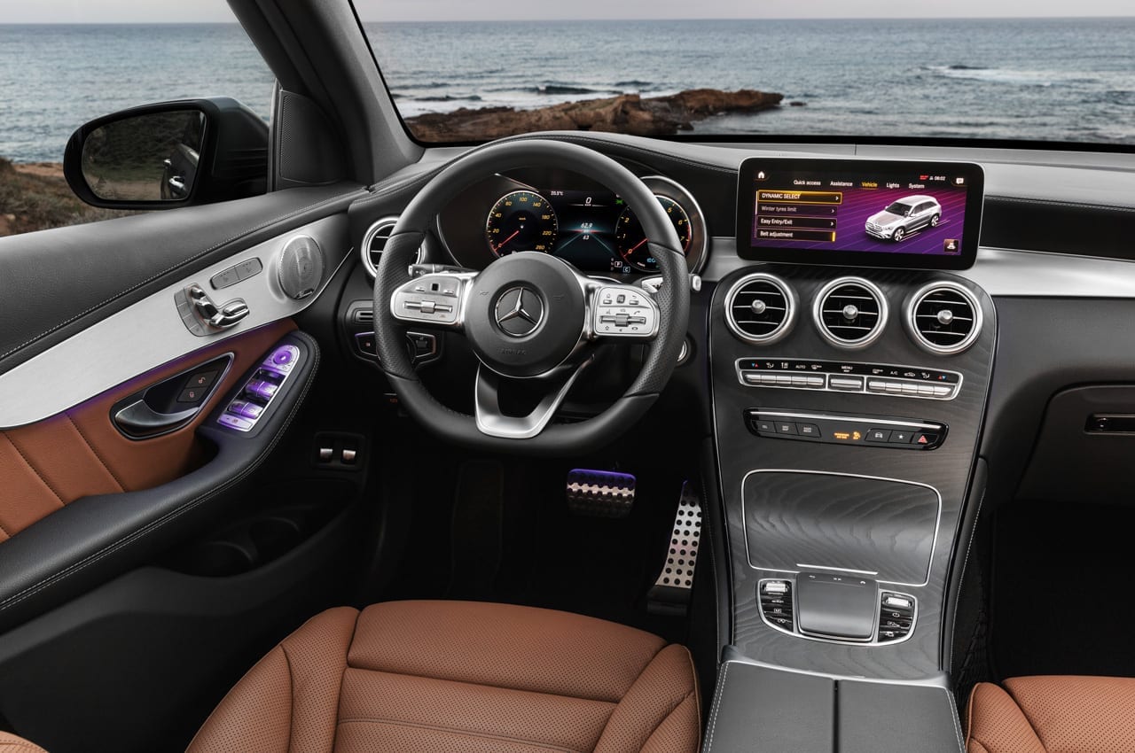 Interieur des Mercedes-Benz GLC, Facelift 2019