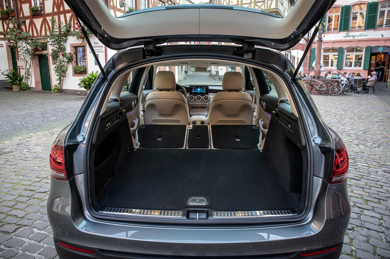 Ladefläche des Mercedes-Benz GLC, Facelift 2019