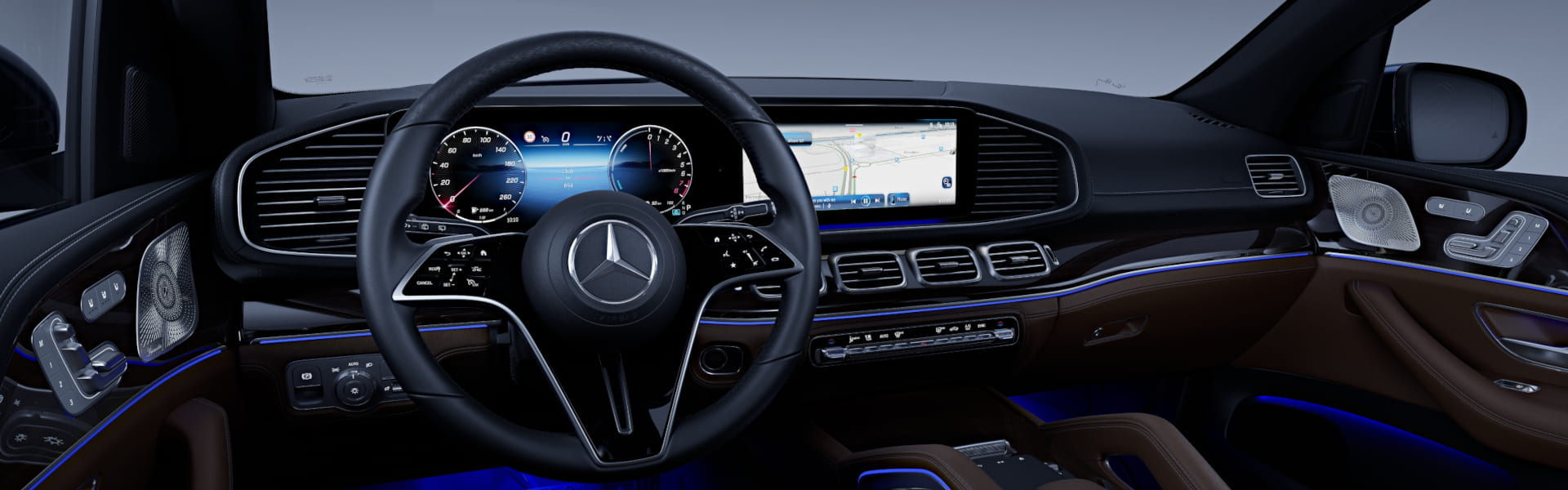 Mercedes-Benz GLE SUV Ambientebeleuchtung