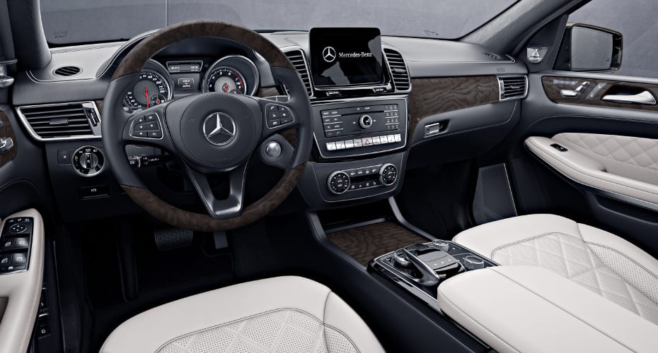 Interieur des Mercedes-Benz GLS
