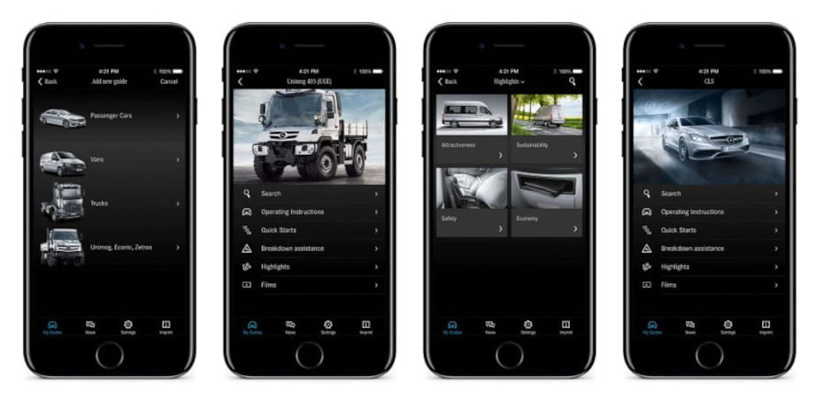 Mercedes-guide App Mercedes-guide App