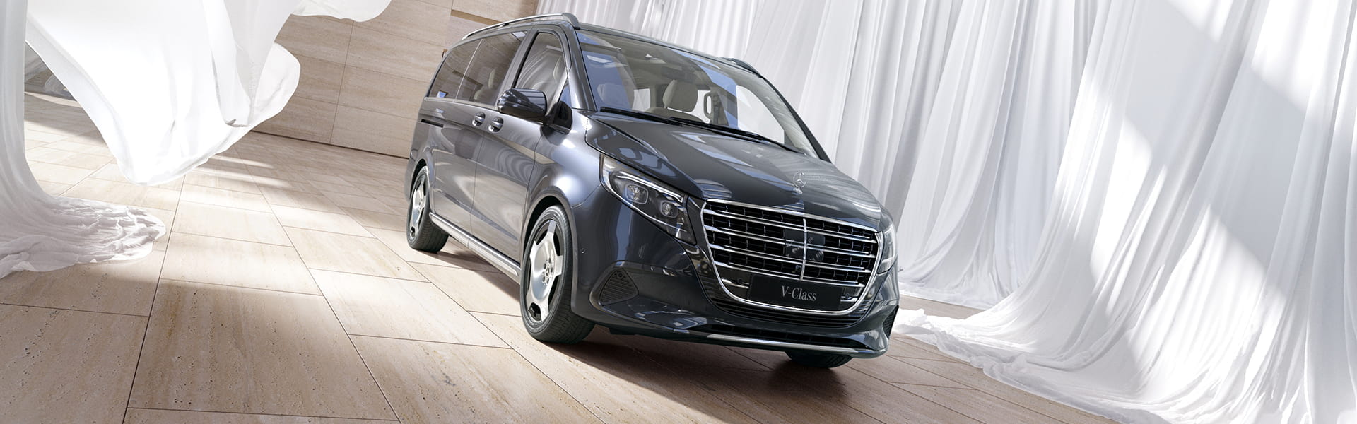 Front der Mercedes-Benz V-Klasse 2024