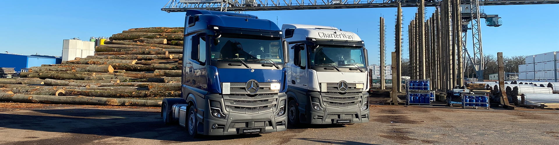 Mercedes-Benz CharterWay Mietfahrzeuge bei Kunzmann