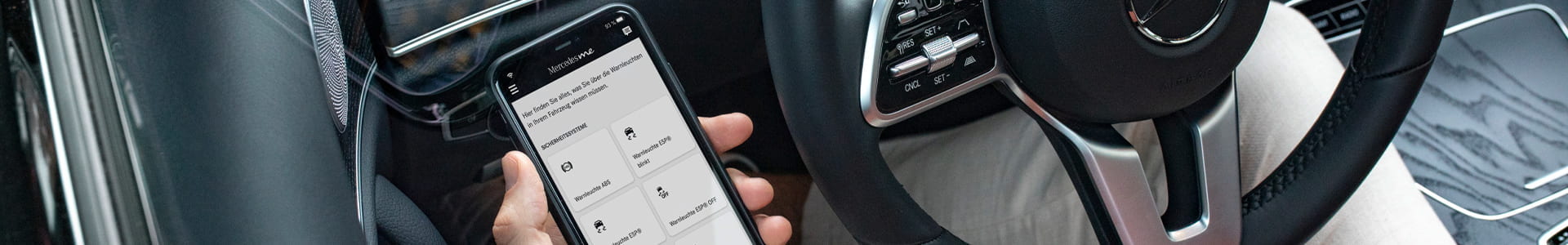 Verknüpfungsprozess Mercedes me