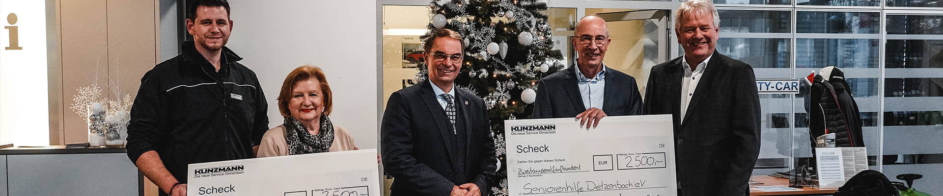 Weihnachtsspende 2022 Autohaus Kunzmann