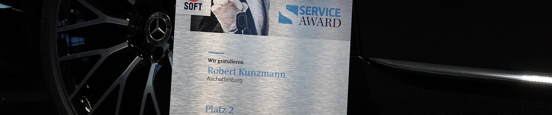 Service Award 2021 Platz zwei für Kunzmann