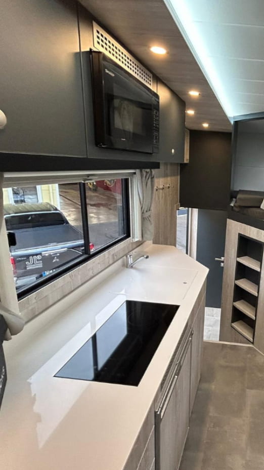 Interieur Mercedes-Benz Actros Horsetruck