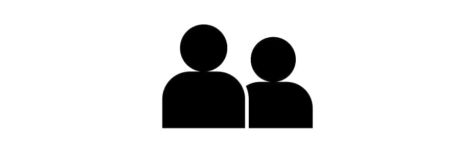 Gruppen von maximal zwei Personen Gruppen von maximal zwei Personen
