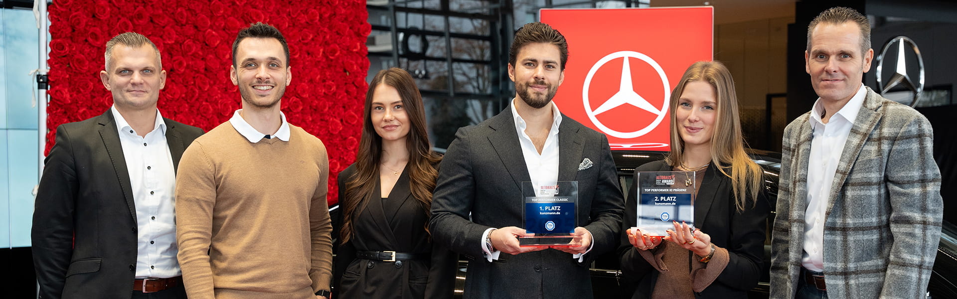 Heiko Protze, Marc Debus, Susanna Klimenko, Moritz Kemmerer, Melina Degend, Sascha Stößel (v.l.n.r.)