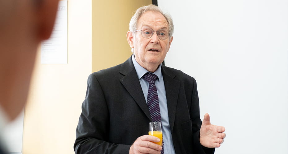 Jubilar Werner Gossmann